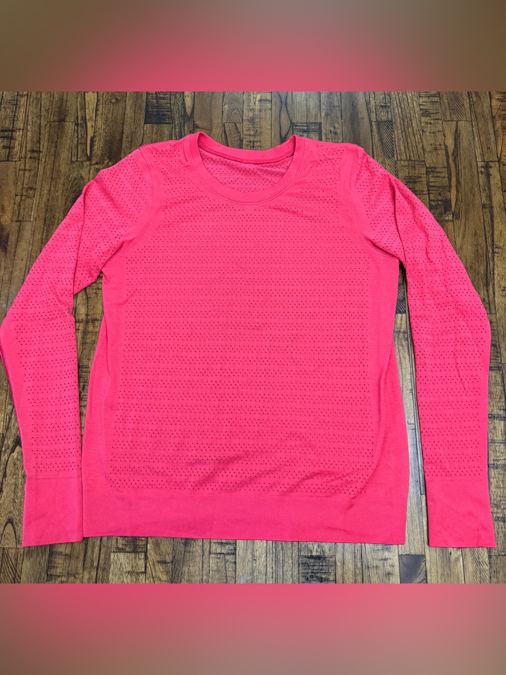 Lululemon Breeze By Long Sleeve Top - Pink No Size Tag